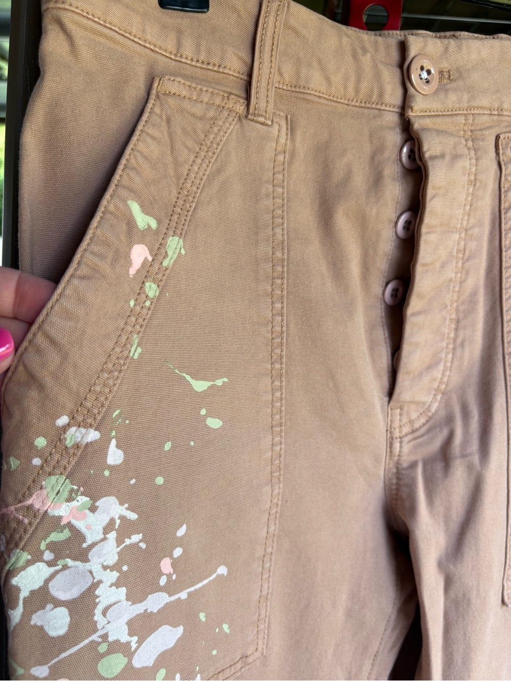 Pilcro millie barrel low slung pants - Picture 2 of 3